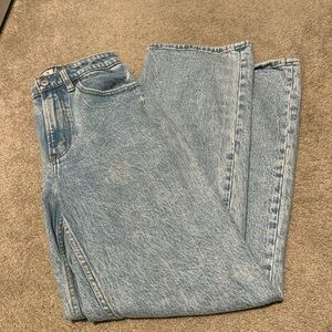Abercrombie Curve Love 90S Relaxed Jean High Ride size 26